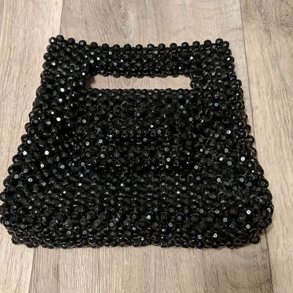 Delill Handbags - Vintage Delill plastic beaded evening bag